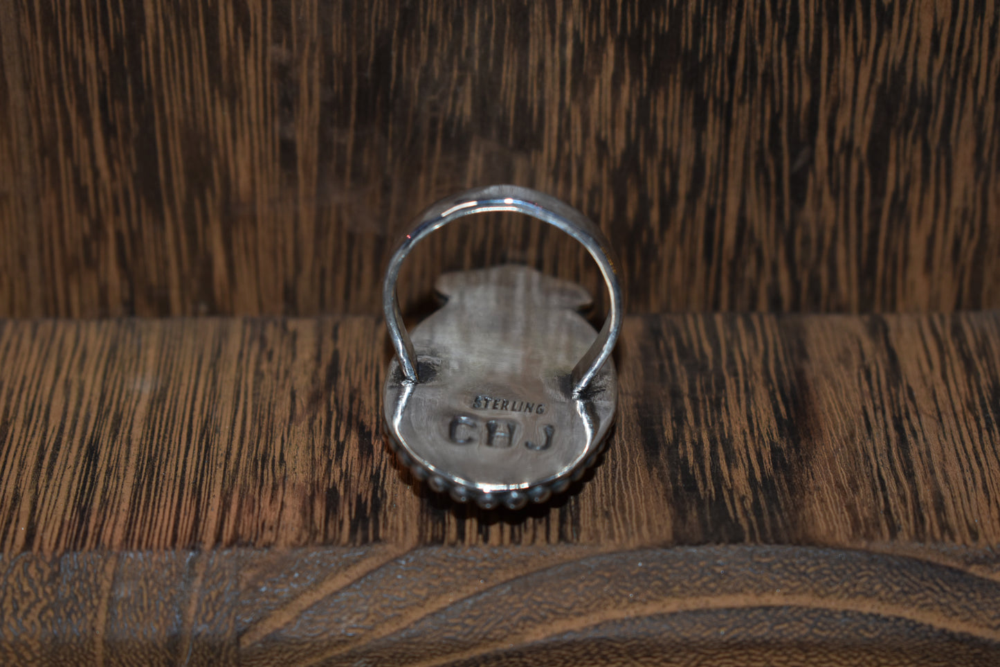 Sterling silver amethyst ring