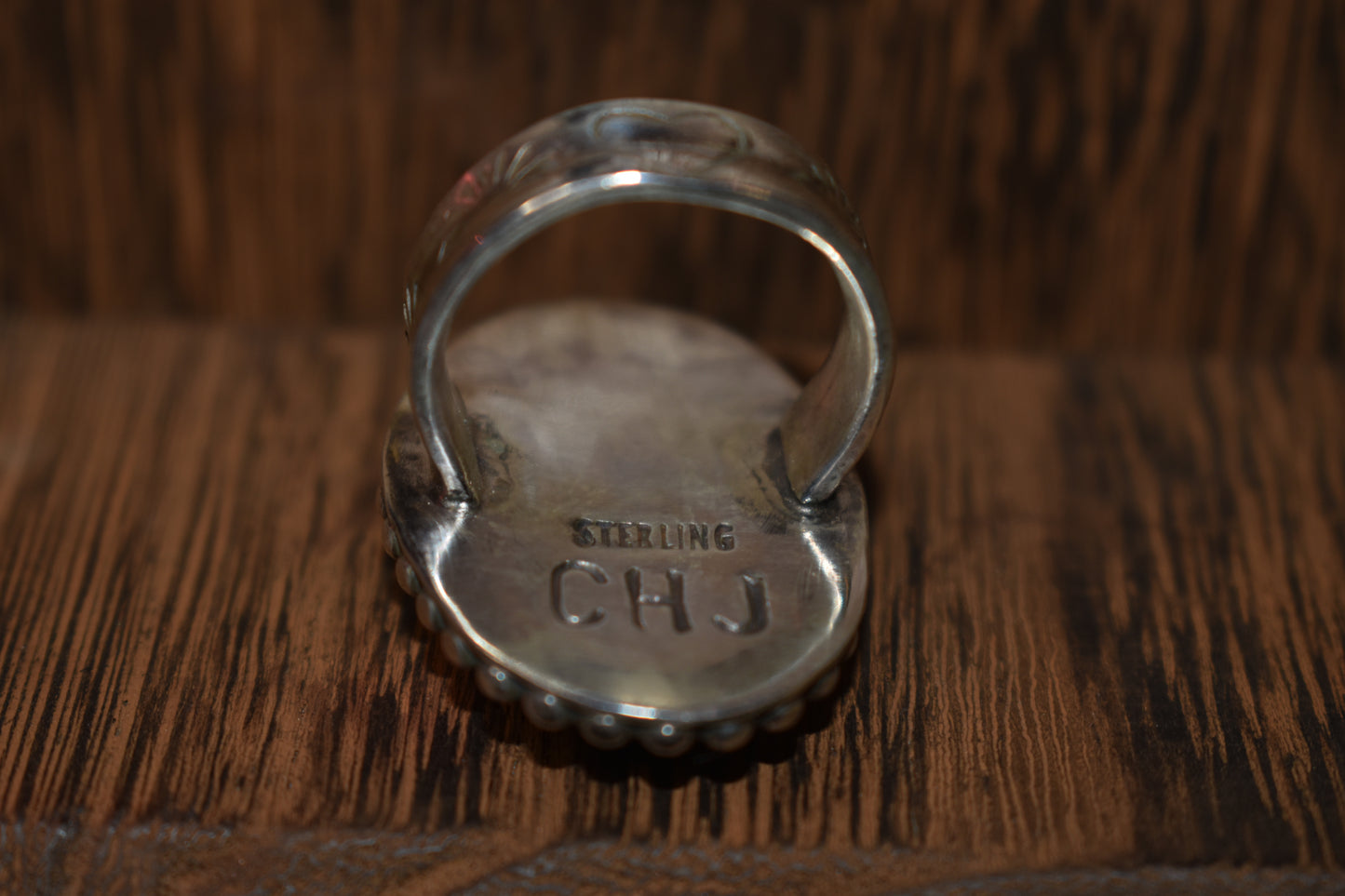 Sterling silver amethyst ring