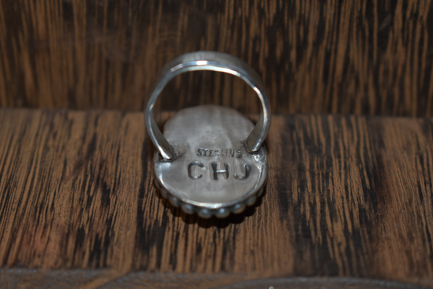 Sterling silver amethyst ring