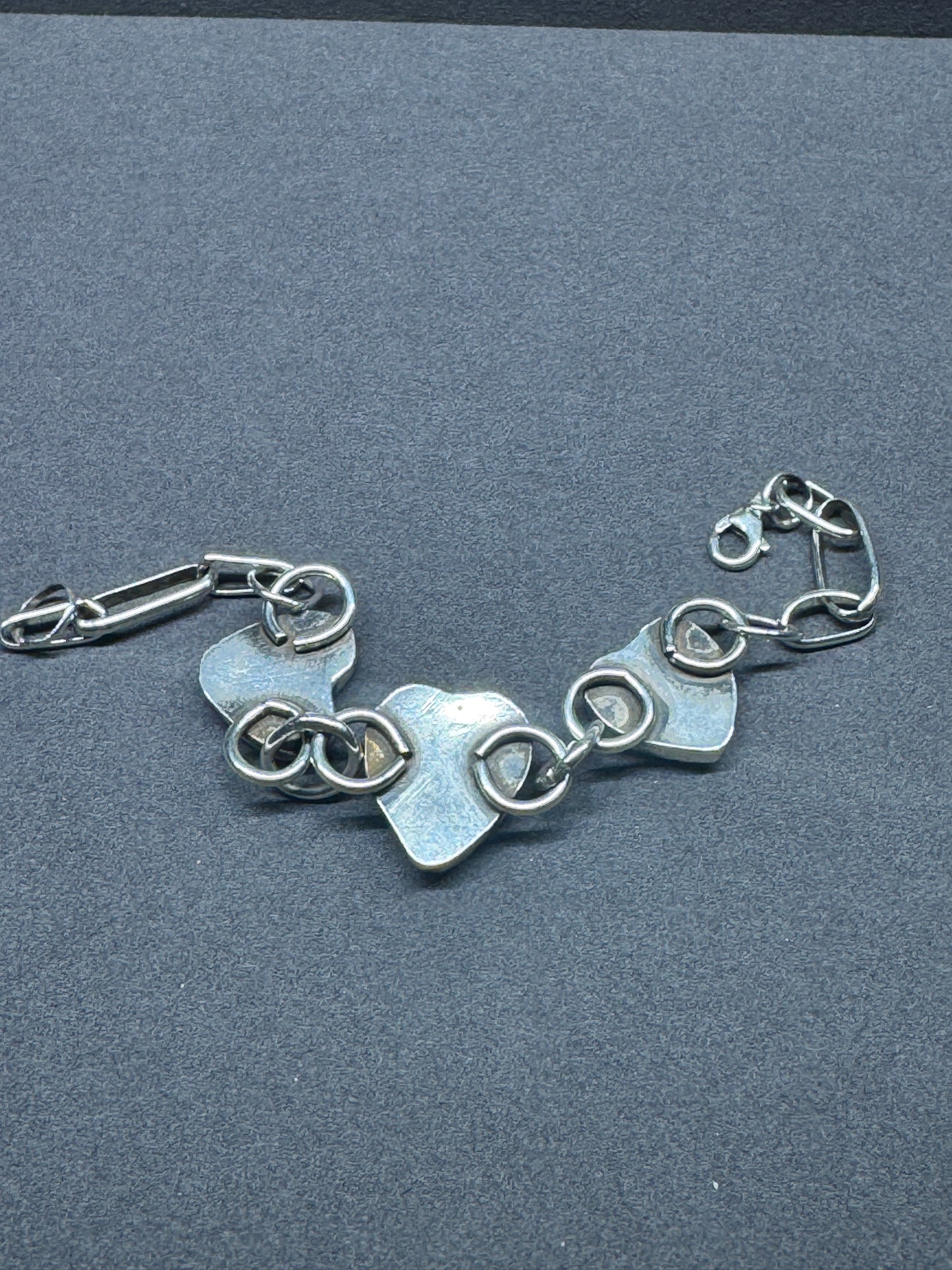 Turquoise heart bracelet