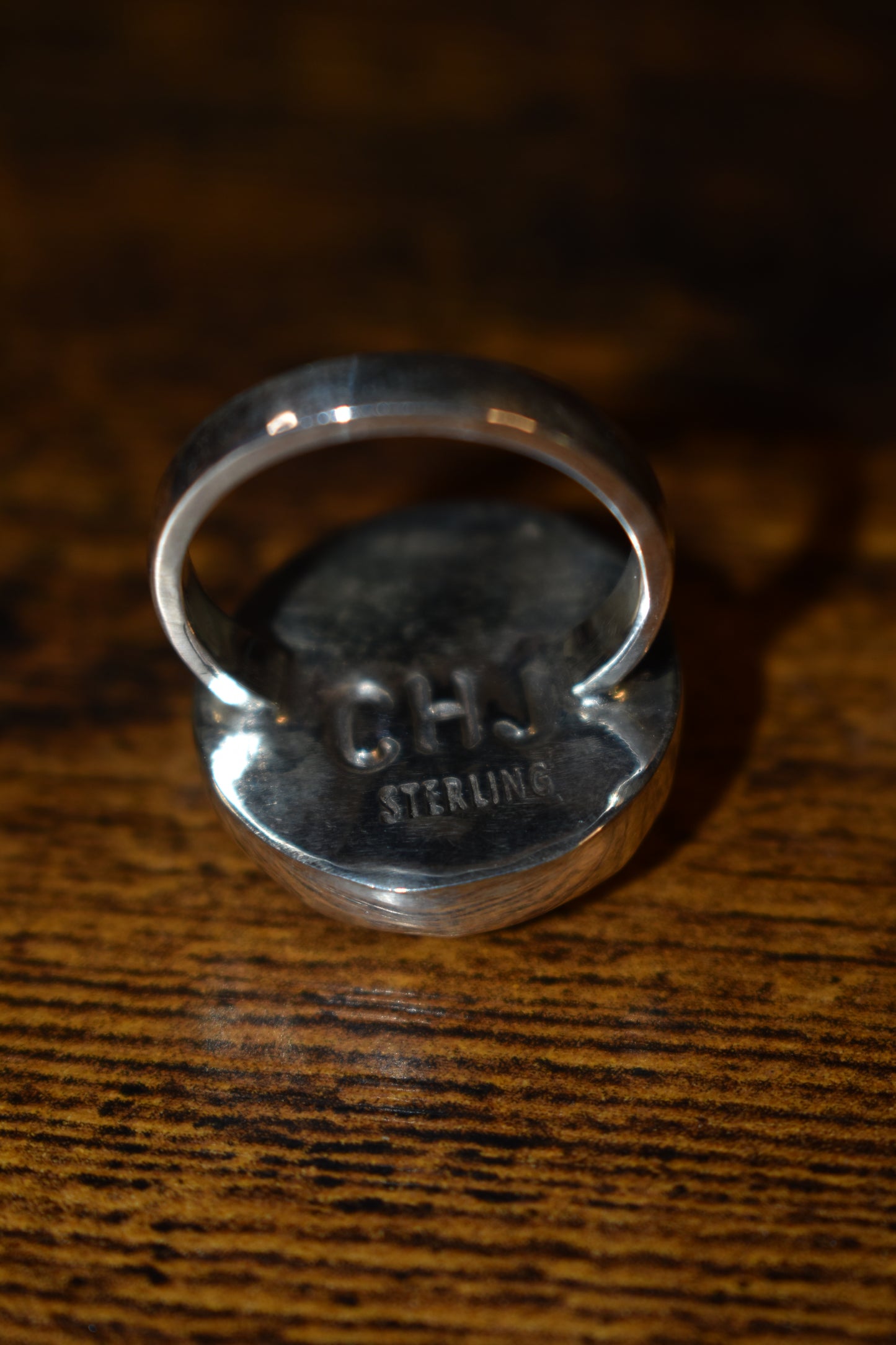 Wild horse jasper ring