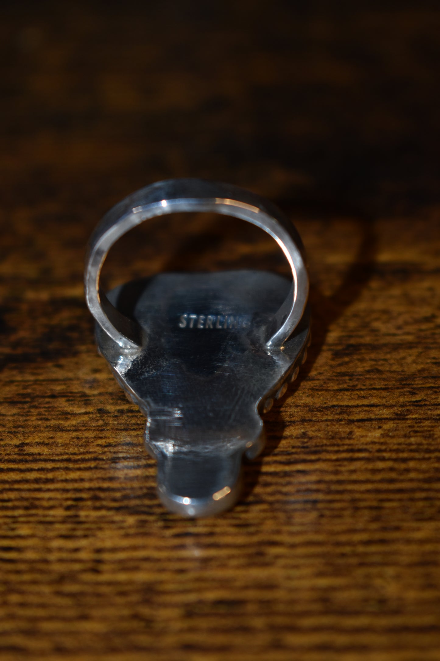 White buffalo Ring