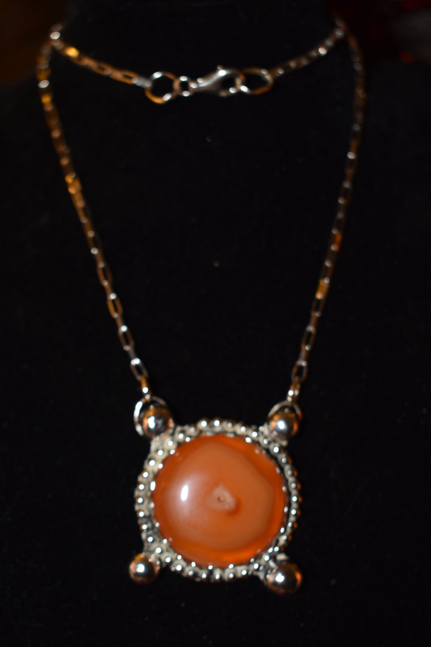 Carnelian necklace