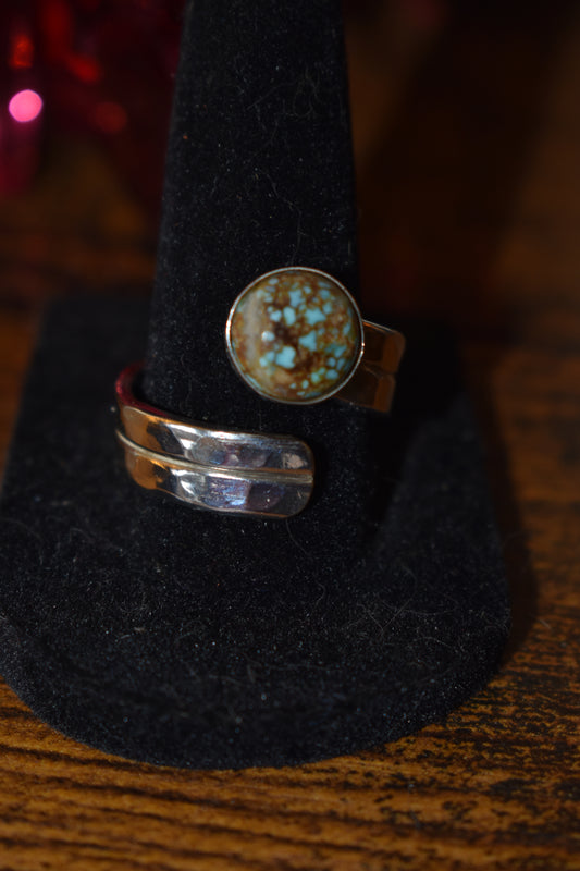 Turquoise ring adjustable