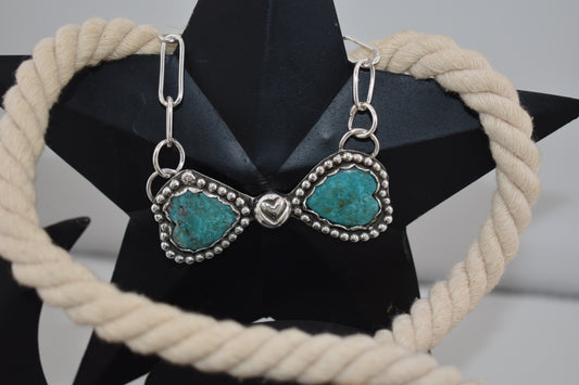 Sterling silver Bow necklace