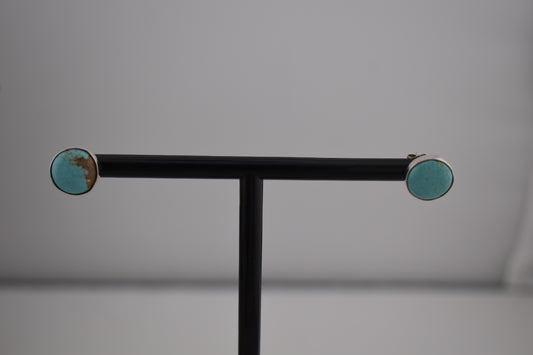 Turquoise stud earrings