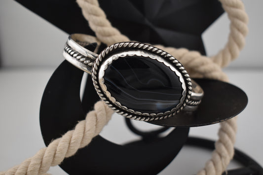 Sterling silver Botswana bracelet