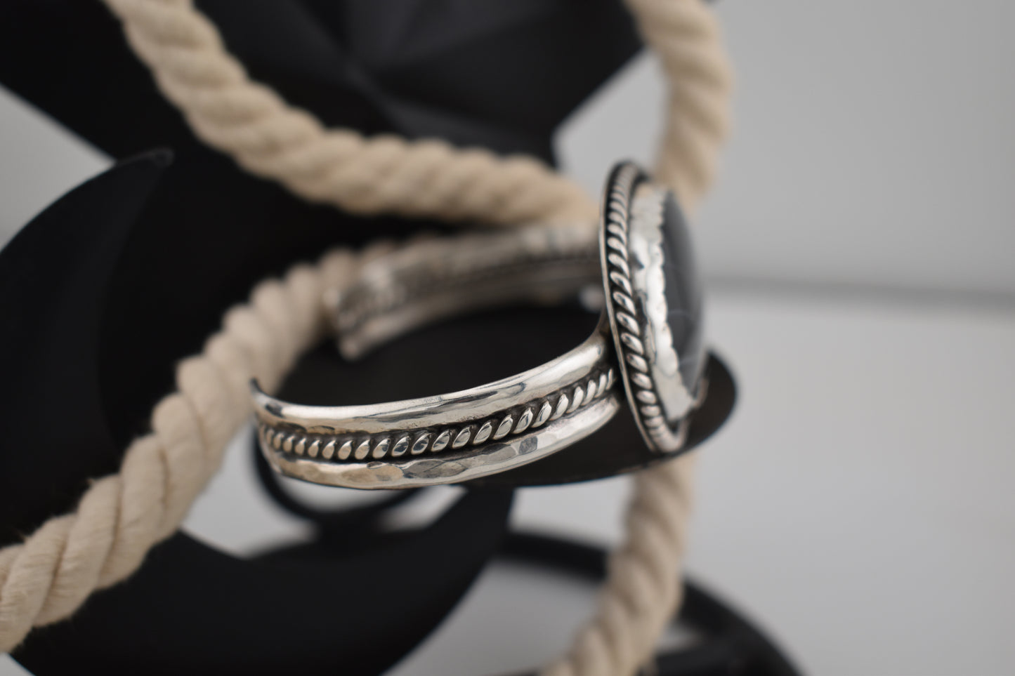 Sterling silver Botswana bracelet