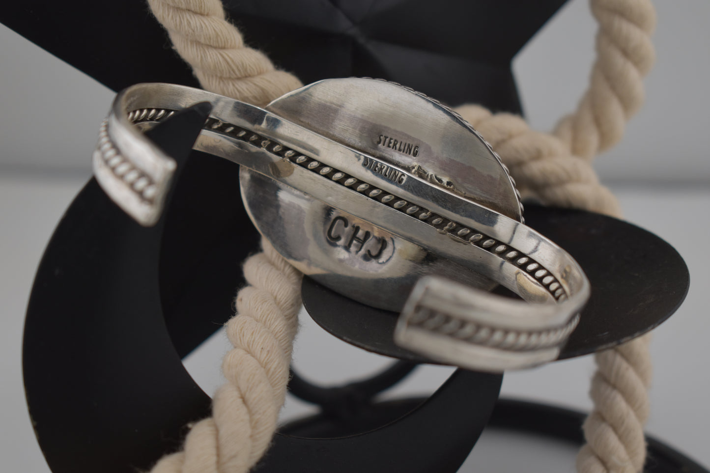 Sterling silver Botswana bracelet