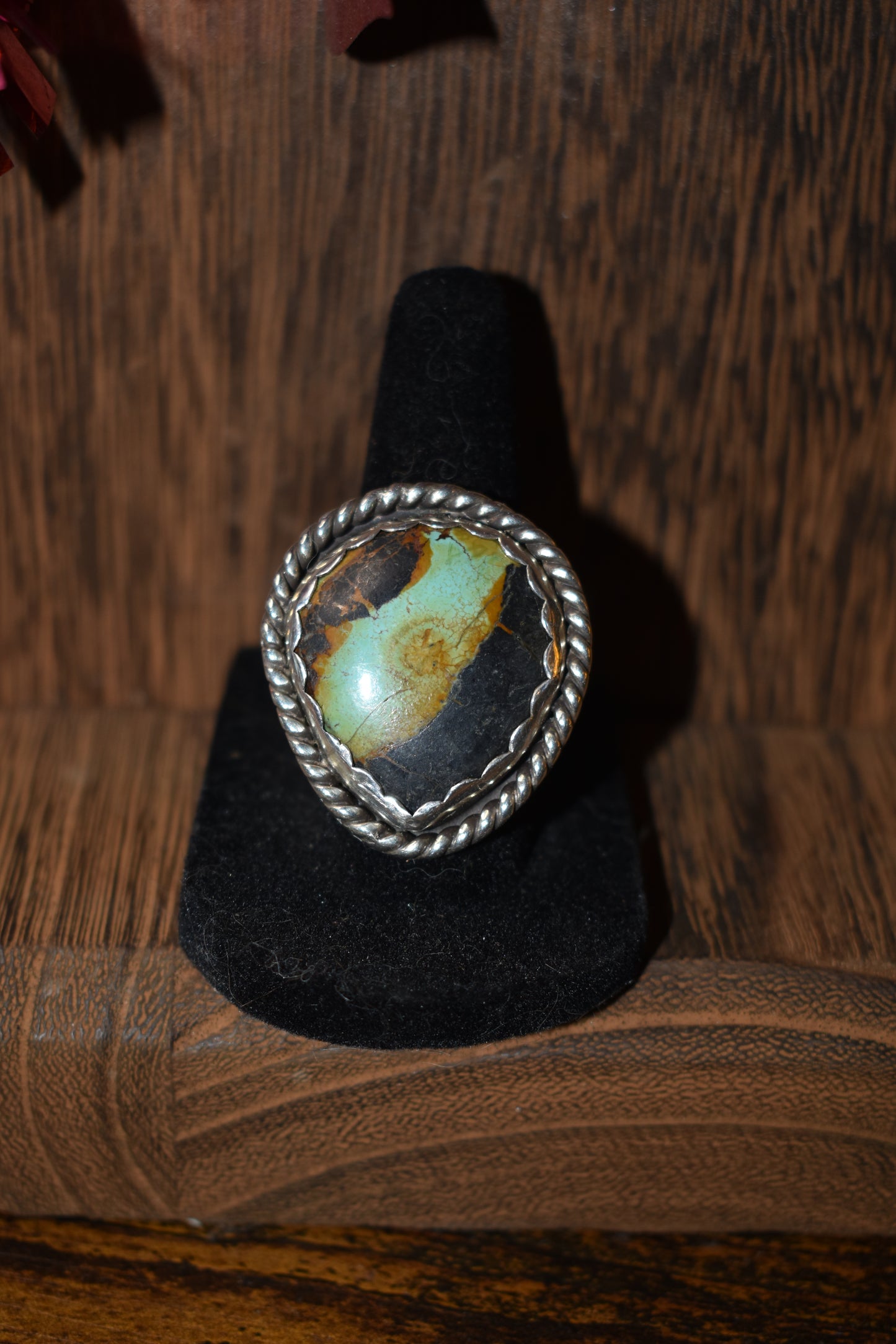 Sterling silver blackjack ring