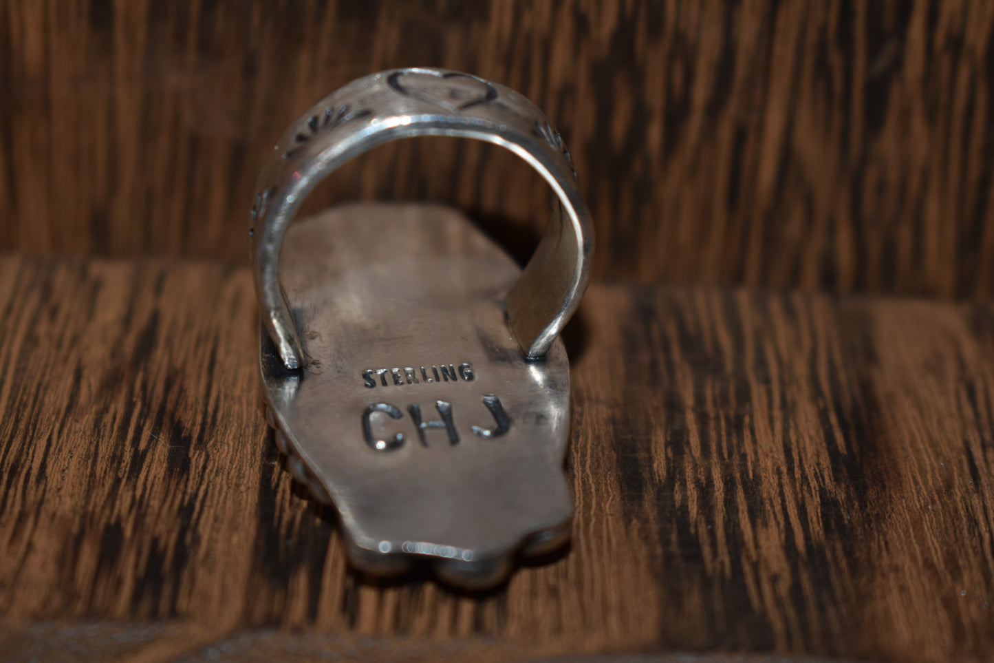 Sterling silver Larimar ring