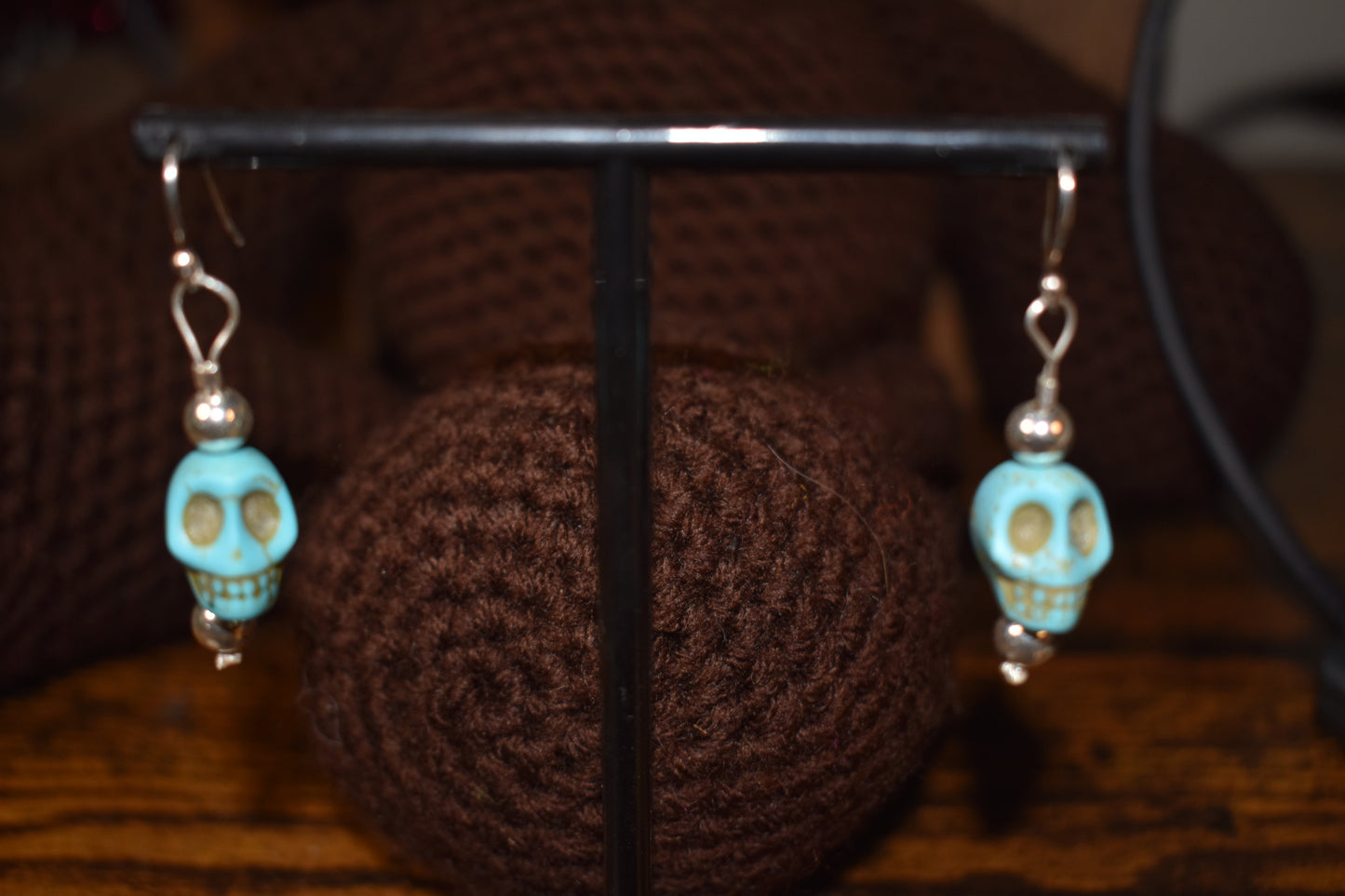 Skull earrings