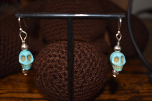 Skull earrings