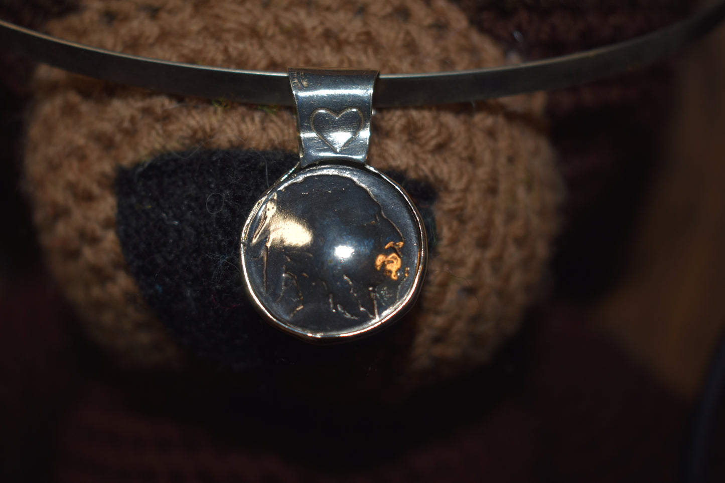 Buffalo nickel pendant