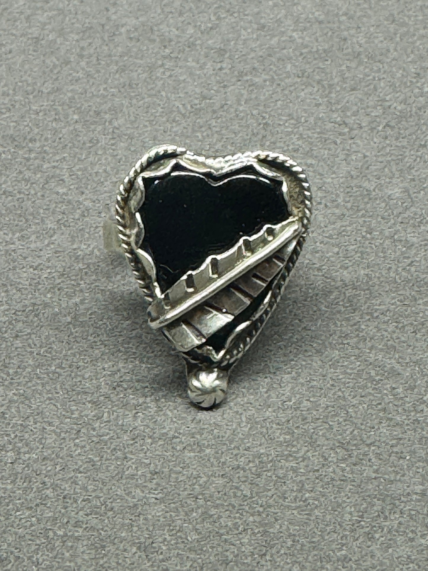 Black onyx ring